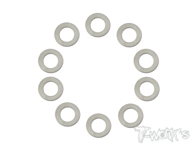 Ta-104-0.5  5X8x0.5Mm  Stainless Steel Shim Washer ( 10Pcs. ) 1