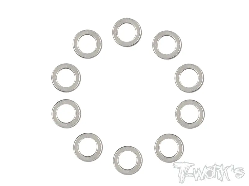 Ta-105-1  7X12x1.0Mm  Stainless Steel Shim Washer ( 10Pcs. ) 1