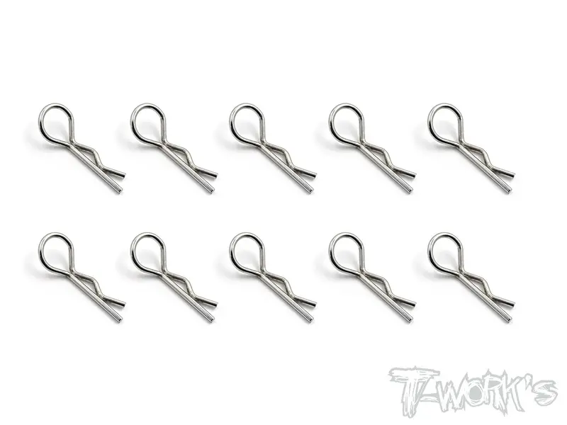 Ta-121M Bent Body Clips M  10Pcs. 1