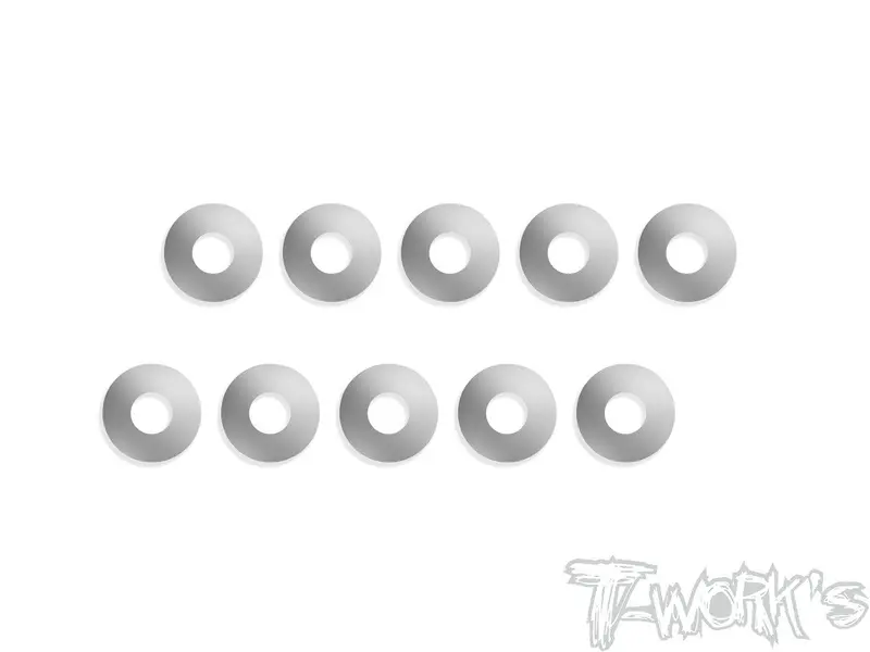 Ta-134-01   4 X 10 X 0.1Mm Stainless Steel Shim Washer ( 10Pcs. ) 1