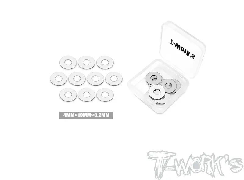 Ta-134-02    4 X 10 X 0.2Mm Stainless Steel Shim Washer ( 10Pcs. ) 1