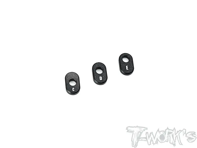 Ta-142-B	Adjustable 7075-T6 Alum. Servo Horn C/D/E Spacer 1