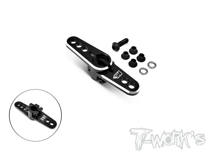 Ta-147H 7075-T6 Alum. Clamping 23T /25T Th Servo Horn +1.5Mm 2