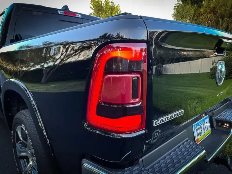 Tail Light Overlays For 2019-2022 Ram 1500 (W/ Blind Spot And Cross Path Detection) 1