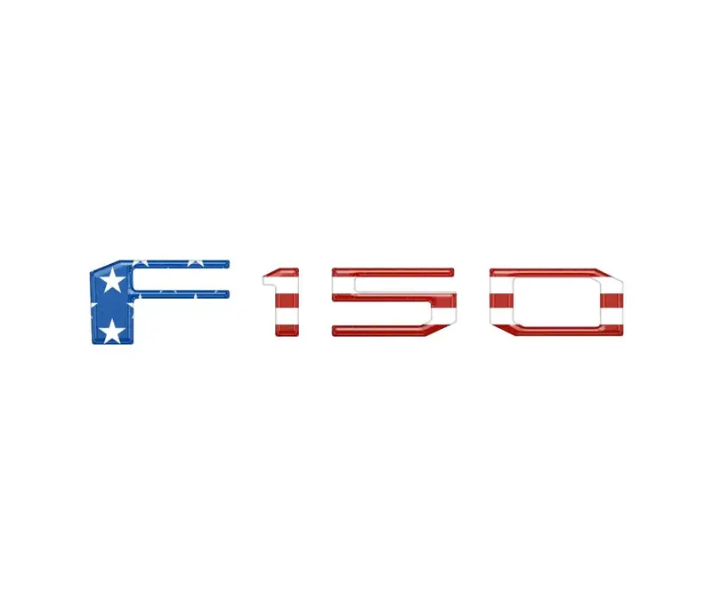Tailgate Applique Emblem Accent Trim Fits 2017-2020 Ford F-150 Raptor/King Ranch/Platinum/Limited 17