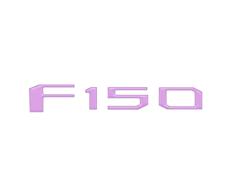 Tailgate Applique Emblem Accent Trim Fits 2017-2020 Ford F-150 Raptor/King Ranch/Platinum/Limited 18