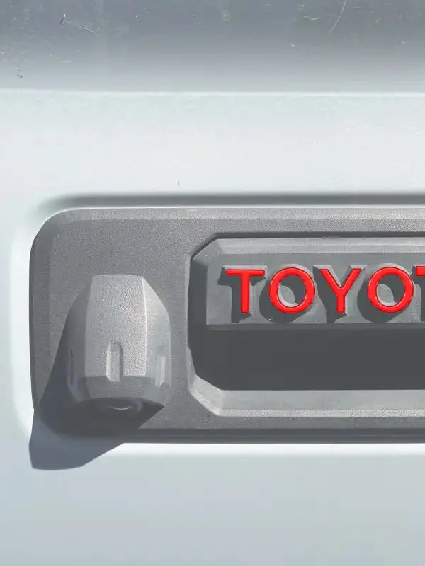 Tailgate Handle Letter Overlays Fits 2016-2023 Toyota Tacoma 1