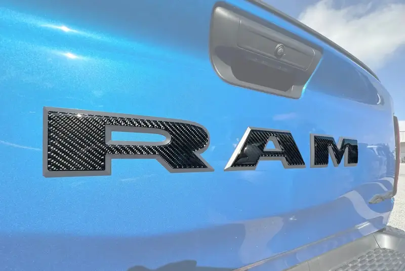 Tailgate Letter Overlays Fits 2025-2026 Ram 2500/3500 1