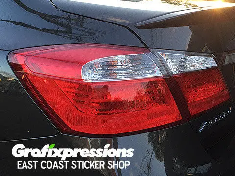 Taillight Accent Overlays For 9Thgen Honda Accord Sedan (2013 - 2015) 1