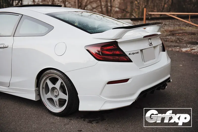 Taillight Overlays For 9Thgen Honda Civic Coupe (2014 – 2015) 1