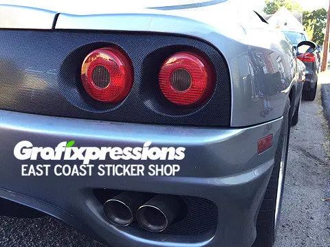 Taillight Overlays For Ferrari 360 Modena (1999 – 2005) 1