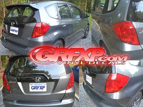 Taillight Overlays For Honda Fit (2011 – 2012) 1