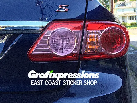 Taillight Overlays For Toyota Corolla S (2011-2013) 1