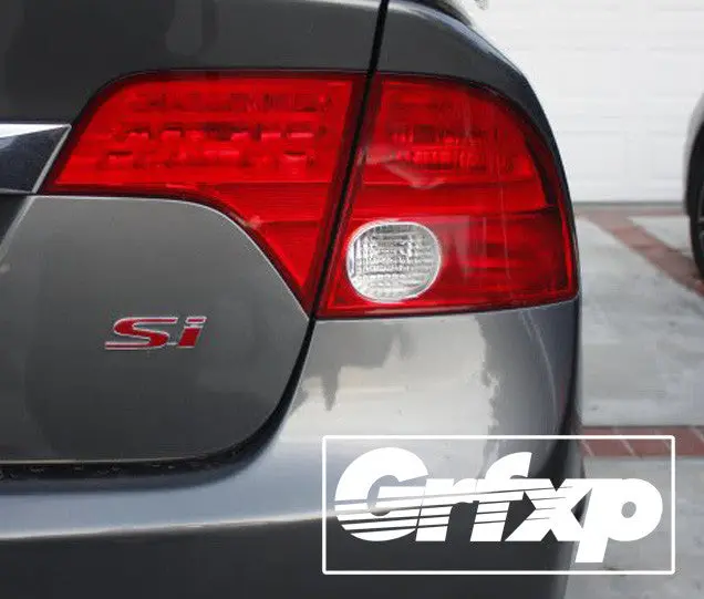 Taillight Overlays W/Reverse Cutouts For 8Thgen Civic Sedan (2006 - 2011) 1