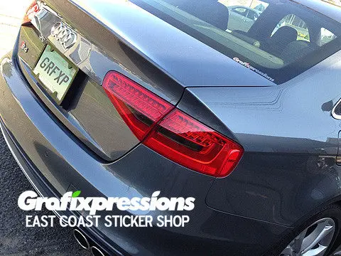 Taillight Reverse/Signal Overlays For Audi B8.5/S-Line (2013 – 2016) 1