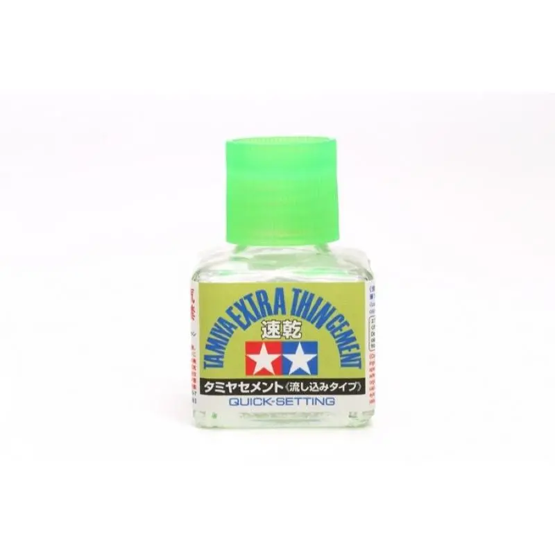 Tamiya Extra Thin Cement (Quick-Setting) (Glue) -- 40Ml -- 87182 1
