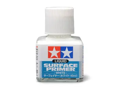 Tamiya Liquid Surface Primer (40Ml) -- White -- 87096 1