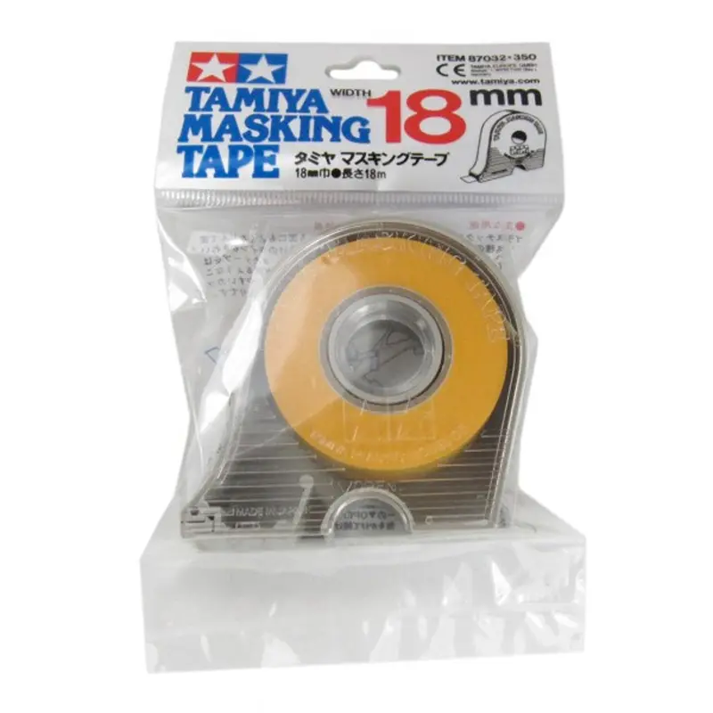 Tamiya Masking Tape -- 18Mm W/Dispenser -- 87032 1