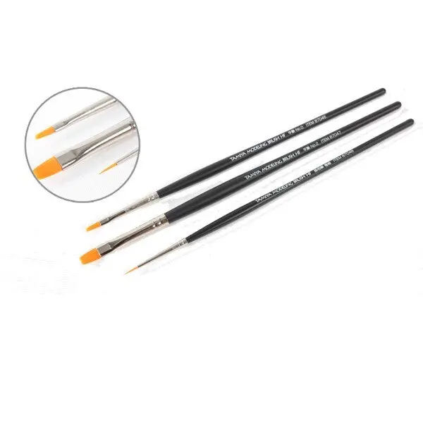 Tamiya Modelling -- High Finish Standard Brush Set -- 87067 1