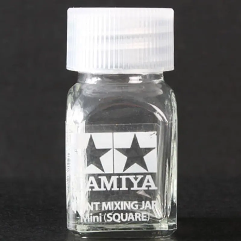 Tamiya Paint Mixing Jar Mini -- Square 10Ml (10Cc) -- 81043 1