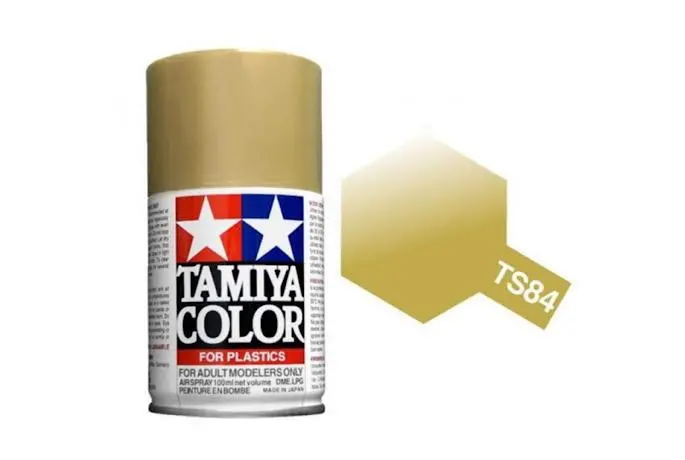 Tamiya Spray Paint (100Ml) -- Metallic Gold (Ts-84) 1
