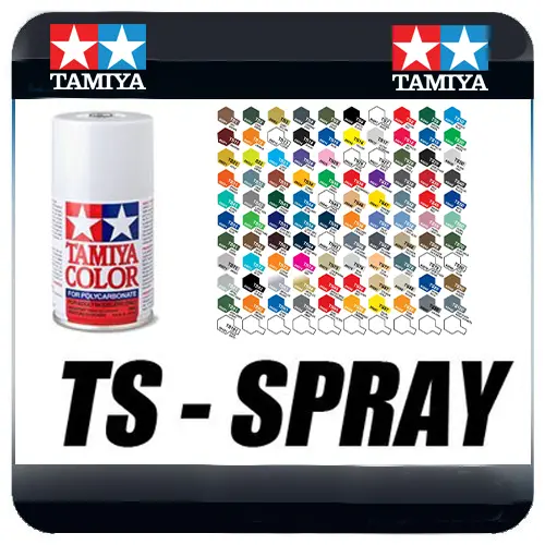 Tamiya Ts Spray Paint (100Ml)  (All Colours Available) 1