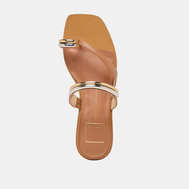 Tarina Sandals Caramel Leather 10