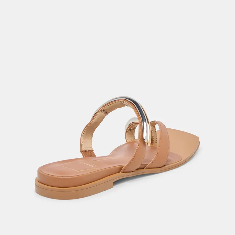 Tarina Sandals Caramel Leather 5