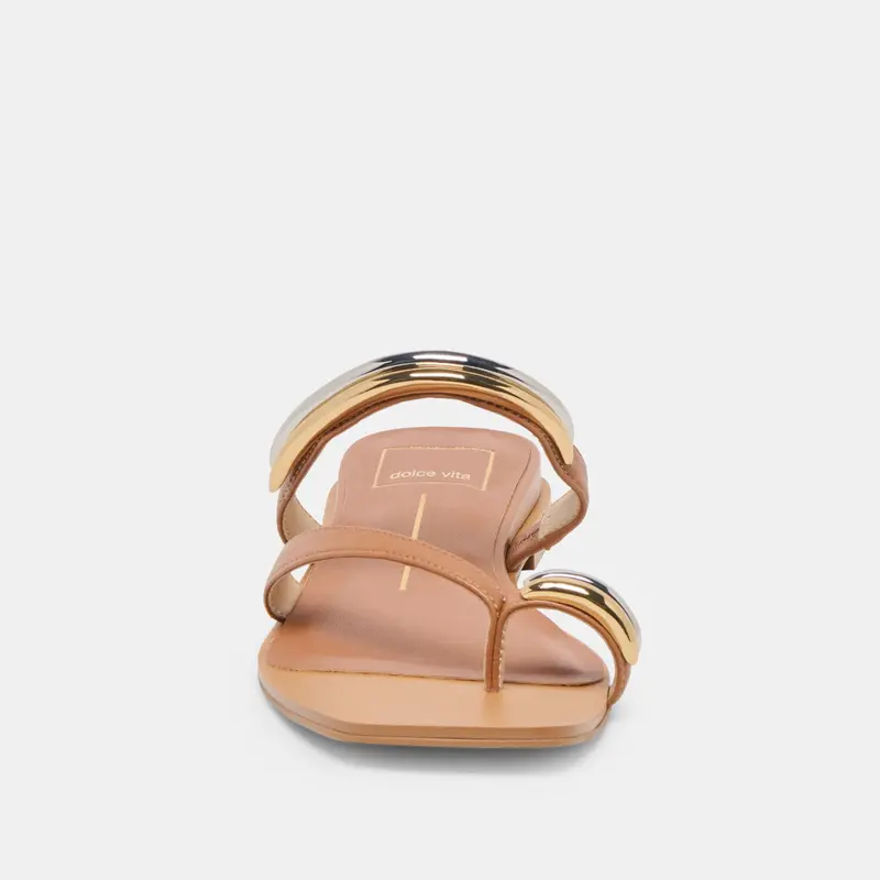 Tarina Sandals Caramel Leather 8