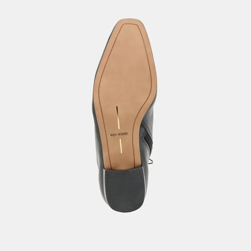 Tarine Booties Black Leather 12