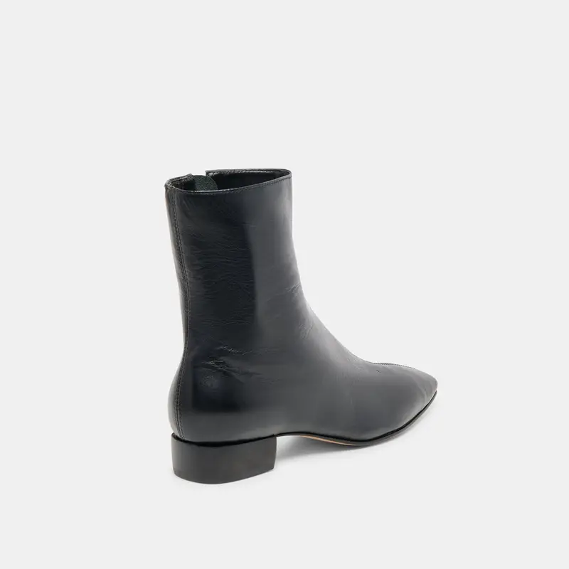 Tarine Booties Black Leather 5