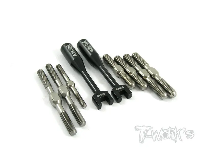 Tb-005 Kyosho Mp9 Titanium Turnbuckle Set 1