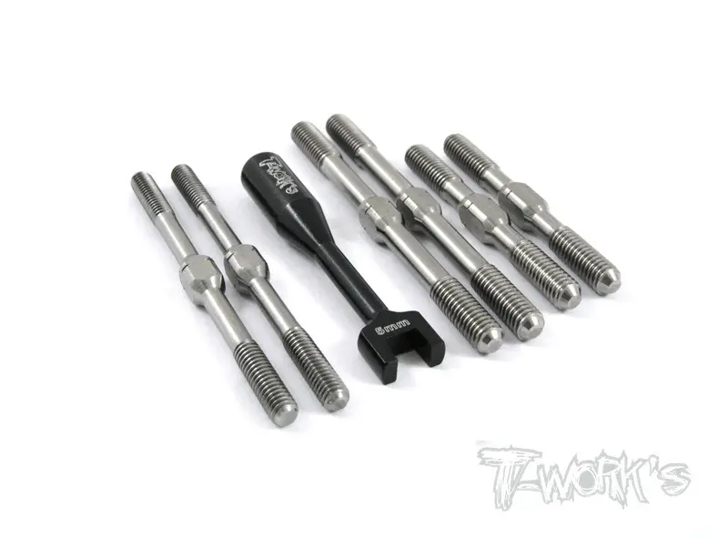 Tb-007 Team Durango Dnx408 Titanium Turnbuckle Set 1
