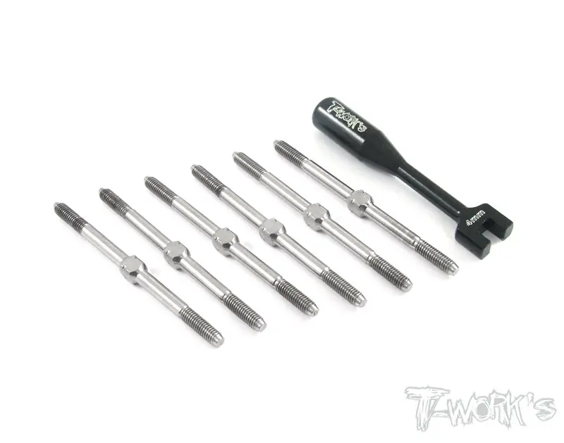 Tb-013 Kyosho Ultima Rt5 Titanium Turnbuckle Set 1