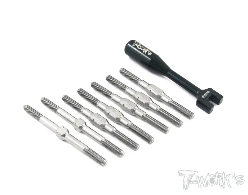 Tb-017 Team C T4 Titanium Turnbuckle Set 1