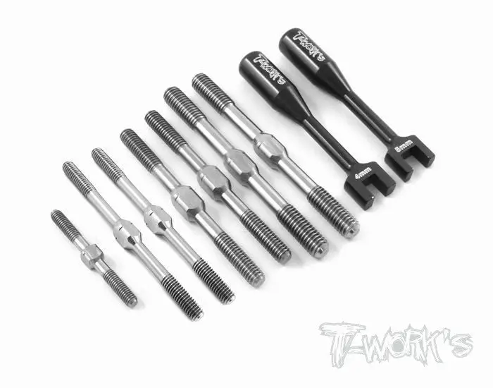 Tb-024 Xray Xb808/Xb808e Titanium Turnbuckle Set 1