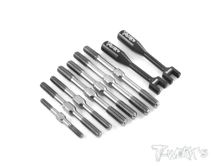 Tb-026 Xray Xb9 Titanium  Turnbuckle Set 1
