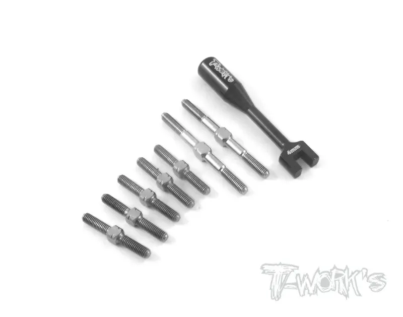 Tb-034 Hot Bodies Tcxx Titanium Turnbuckle Set 1