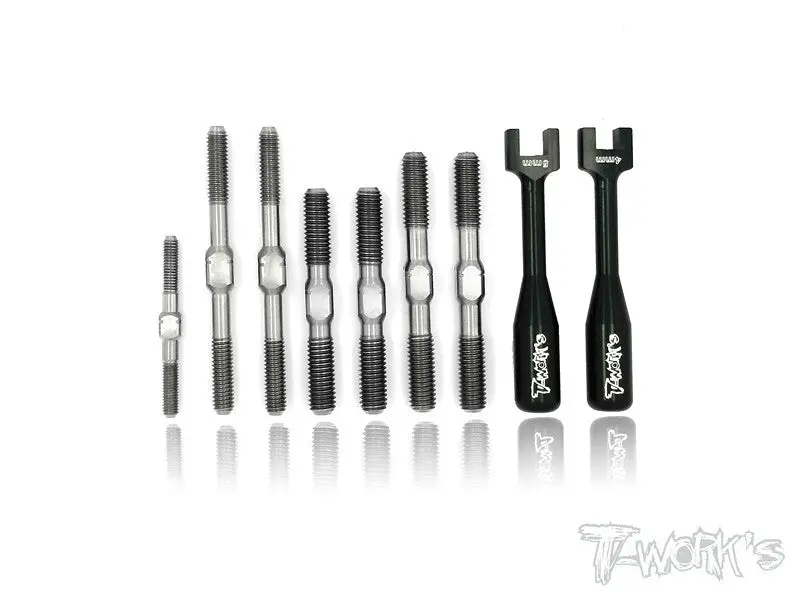 Tb-038 Agama A8 Evo Titanium Turnbuckle Set 1