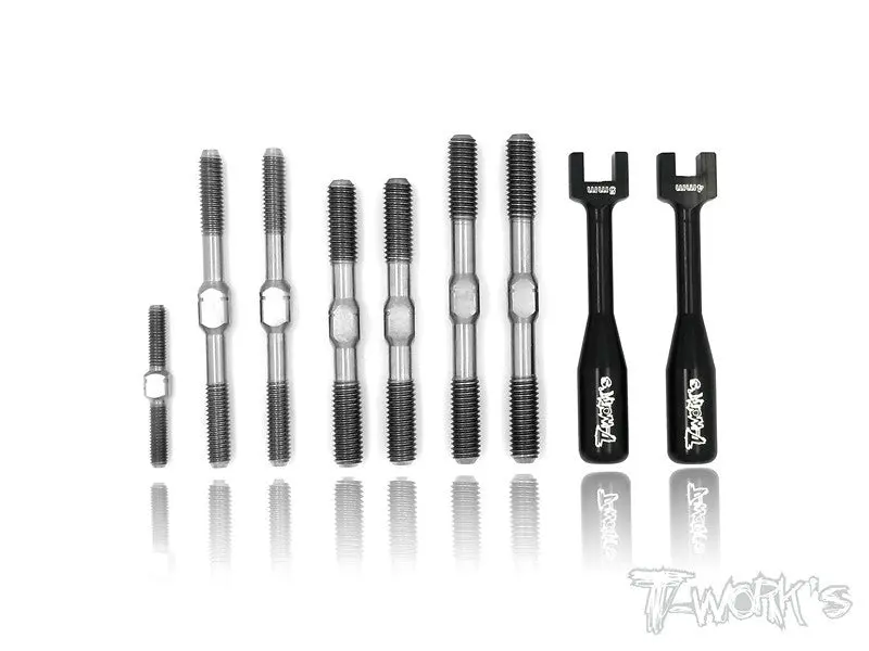 Tb-040 Serpent S811 2.0/Gt Cobra Titanium Turnbuckle Set 1