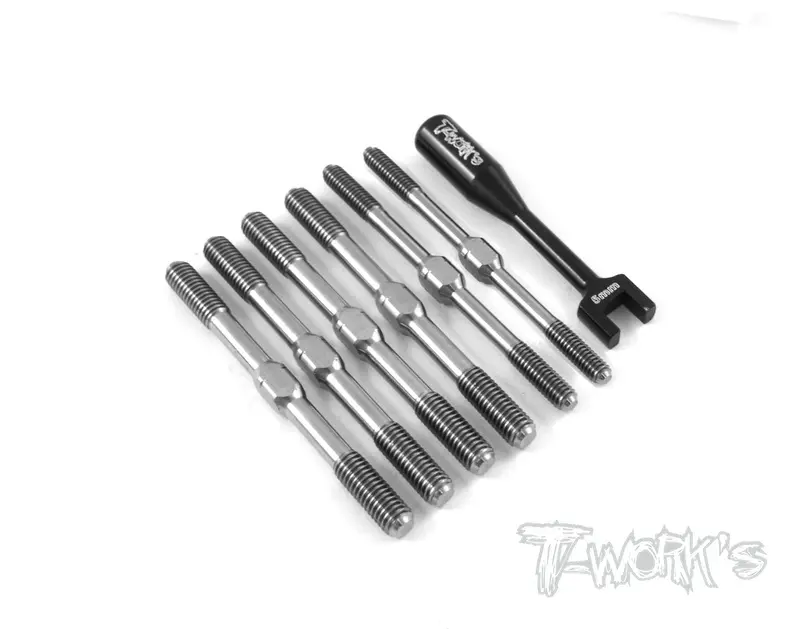 Tb-044 Losi 8Ight 3.0 Titanium Turnbuckle Set 1