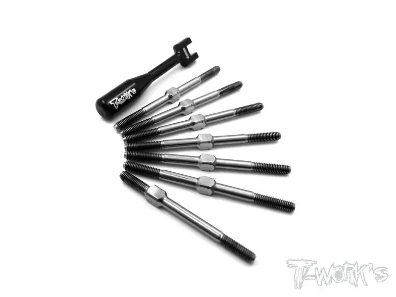Tb-047 Xray Xb4 Titanium Turnbuckle Set 1