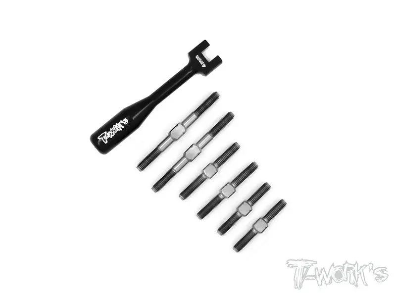 Tb-052 Serpent F110 Titanium Turnbuckle Set 1