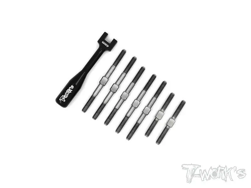 Tb-057 Yokomo B-Max4 Ver.3 Titanium Turnbuckle Set 1