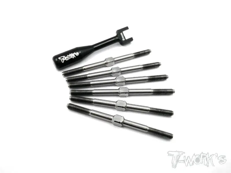 Tb-061 Team Losi 22 Ver.2.0 Titanium Turnbuckle Set 1
