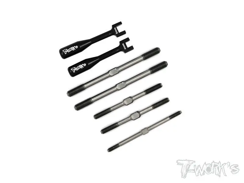Tb-063 Xray Xb8 Titanium Turnbuckle Set 1