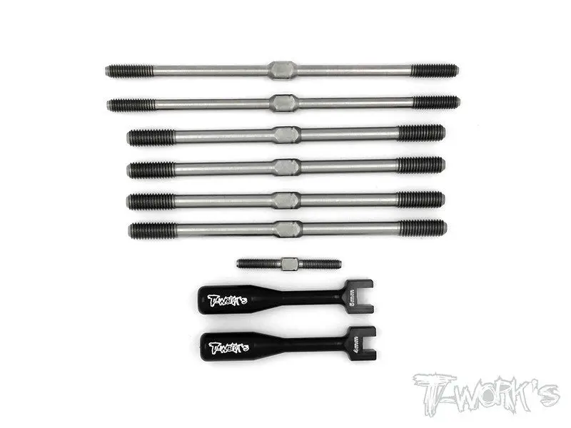 Tb-064 Team Durango Dnx/Dex 408T Titanium Turnbuckle Set 1