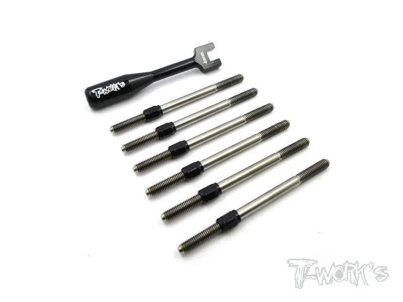 Tb-069H Hybrid Titanium Turnbuckle Set For Yokomo Yz-2 1