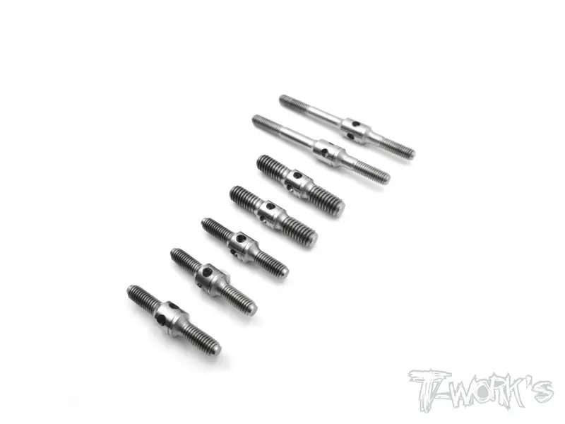 Tb-070 64 Titanium Turnbuckle Set  For Mugen Mtx-6 1