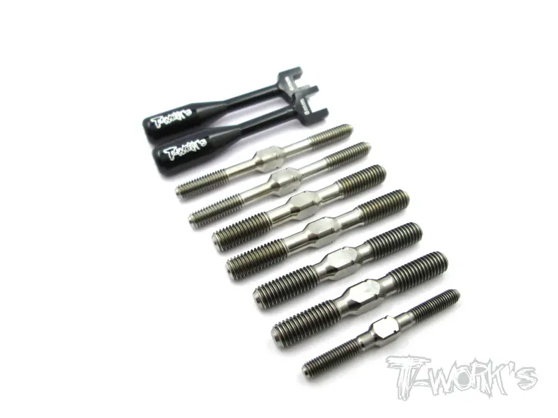 Tb-076 Titanium Turnbuckle Set  For Agama A215 1